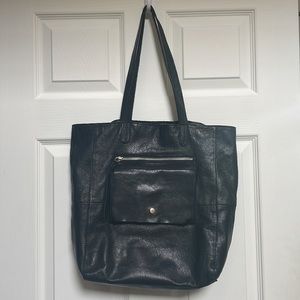 ANTHROPOLOGIE Day & Mood Leather Tote Bag
